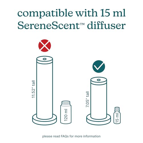 Homedics SereneScent Vanilla Cedarwood Fragrance Oil 15ml