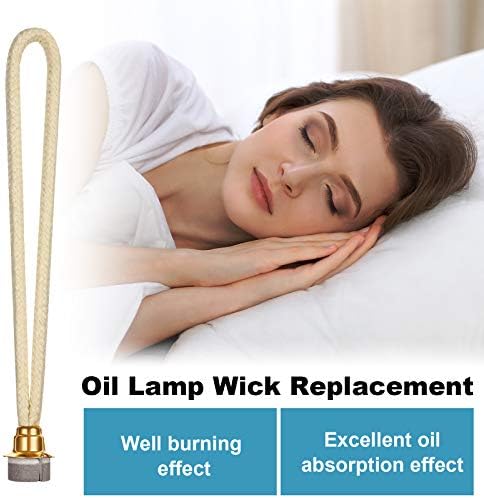 4 Piece Oil Lamp Wick Replacement for Aromatherapy Diffuser