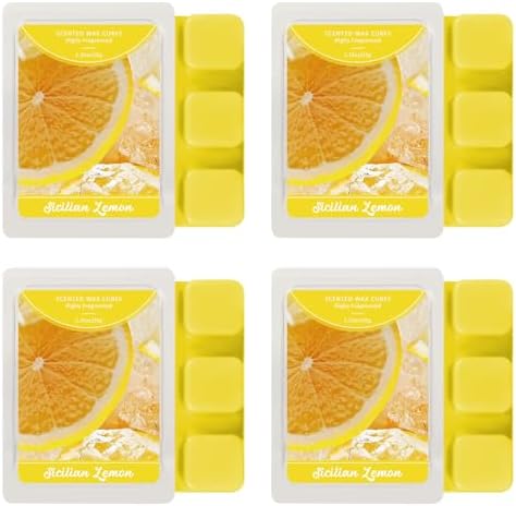 SCENTORINI Wax Melts Sicilian Lemon 4-Pack