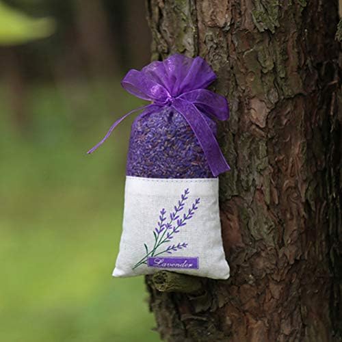 30pcs Clear Gauze Purses for Clothes Lavender Sachet Bags