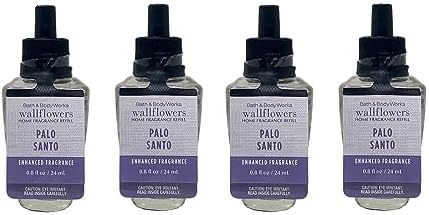 Bath Body Works Palo Santo Wallflowers Refills Pack of 4