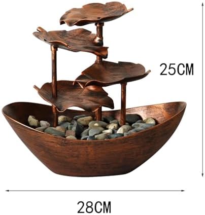 Elegant USB Powered Tabletop Fountain with LED Lights