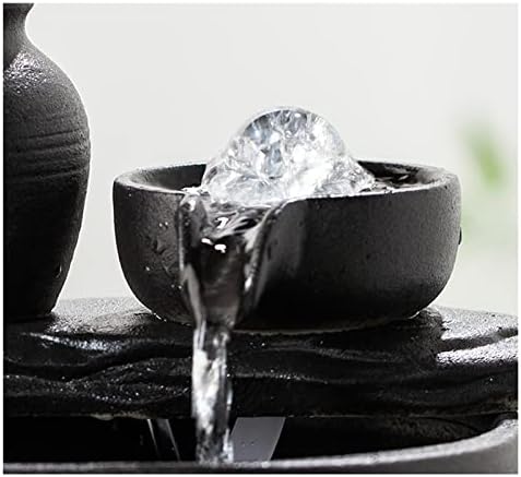 Indoor Fountain Ceramic Tabletop Decor With Circulating Water