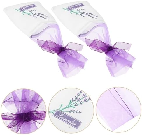 Lavender Sachet Bags 60pcs Set for Closet Drawer Car Fragrance