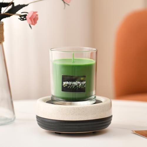 Stylish Ceramic Candle Wax Melter for Home Fragrance