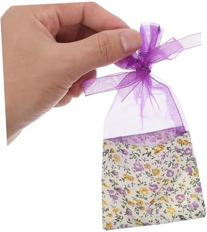 Happyyami 10pcs Lavender Sachet Bags with Drawstring Closure