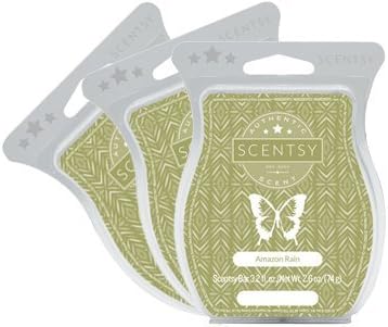 Scentsy Amazon Rain Wickless Candle Tart Wax 32 Oz 3 Pack