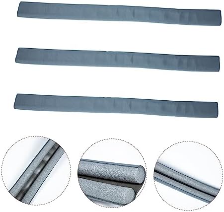 NUOBESTY 3pc Under Door Draft Stopper Soundproof Windproof Seal Strip
