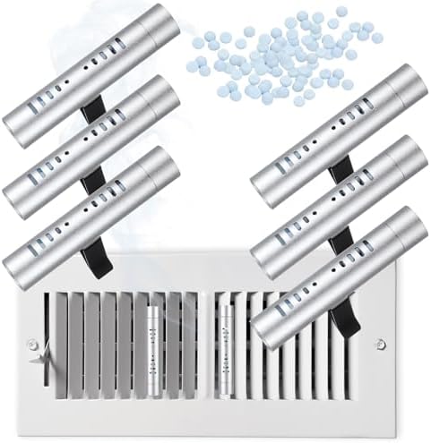 Weysat 6 Pcs Air Freshener Vent Clips for Whole House