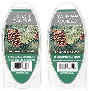 Yankee Candle Balsam Cedar Wax Melts 2 Pack