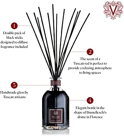 Dr Vranjes Rosso Nobile 250ml Diffuser Bundle