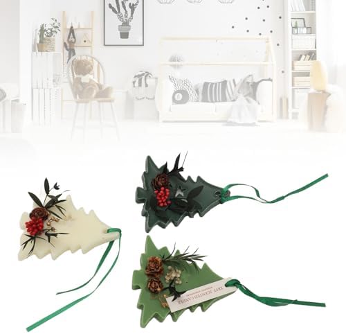 Christmas Tree Scented Wax Sachet with Bluebell Gardenia and White Teahouse Fragrances