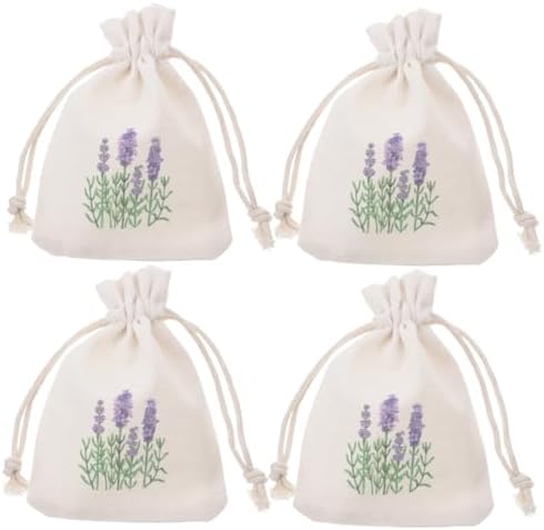 10pcs Lavender Sachet Bags with Drawstring