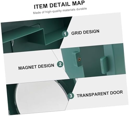 Garneck Wall Mounted Corner Shelf Storage Box