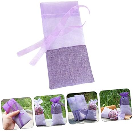 Wofashpuret 12pcs Drawstring Aromatic Sachets for Home Car Wardrobe
