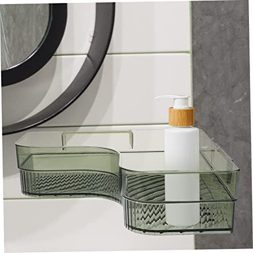 Ciieeo Adhesive Corner Shelf for Bathroom Floating Design
