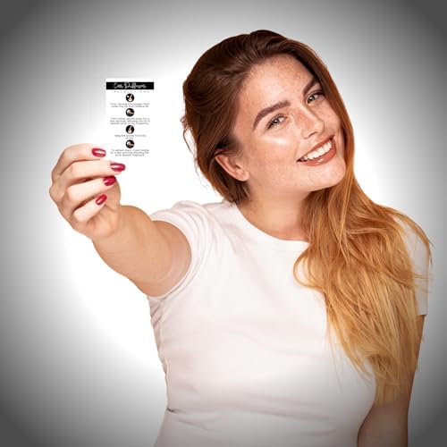 Lashicorn Car Diffuser Care Cards 50 Pack