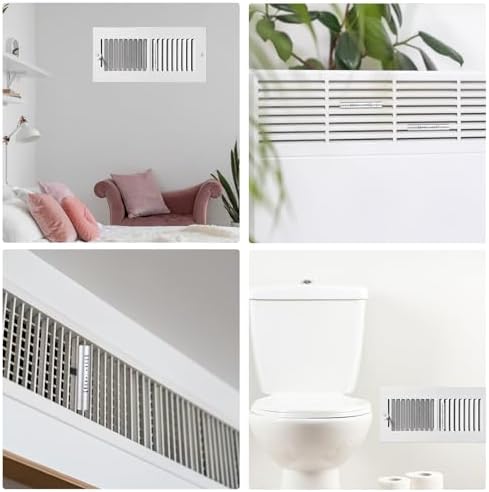 Weysat 6 Pcs Air Freshener Vent Clips for Whole House