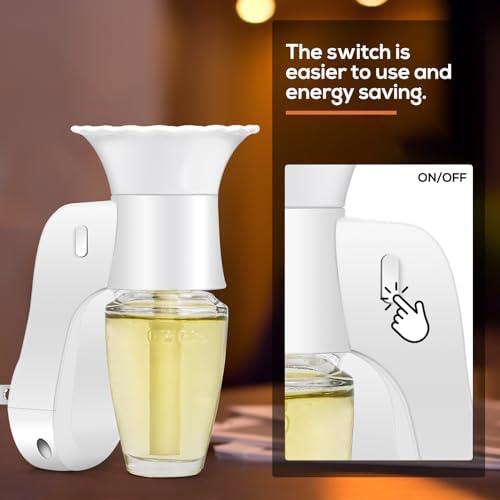 2PCS Wall Fragrance Plug with Light and Control