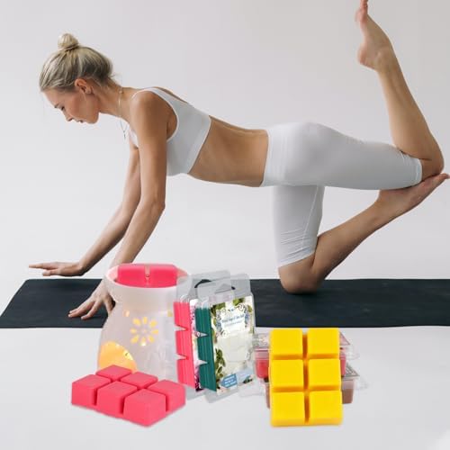 8 Natural Soy Wax Fire-Free Aromatherapy Cubes Gift Box