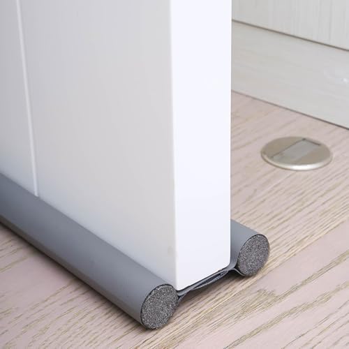 Double Sided Door Draft Stopper for Noise and Smell Protection