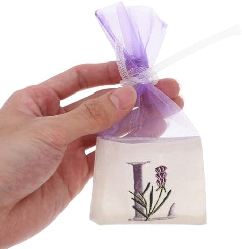 LUOZZY 10Pcs Lavender Sachet Bags for Storage and Freshener