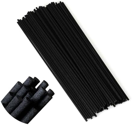 Black Fibre Reed Diffuser Sticks 50pcs