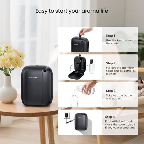 Waterless Diffuser with Smart APP Control - 400mL for Large Rooms