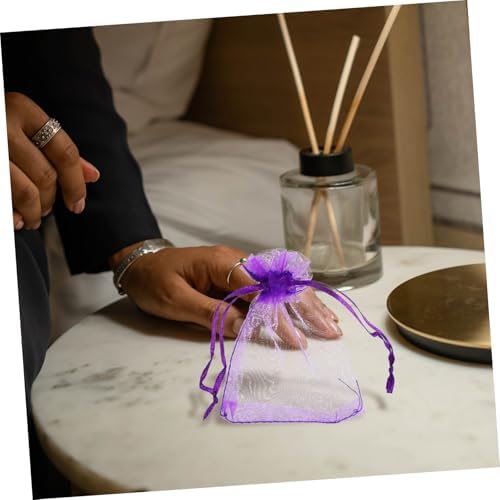 100pcs Lavender Sachet Bags Empty Scented for Home Storage