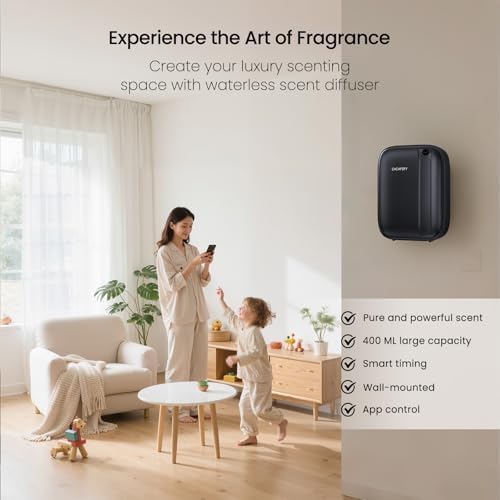 Waterless Diffuser with Smart APP Control - 400mL for Large Rooms