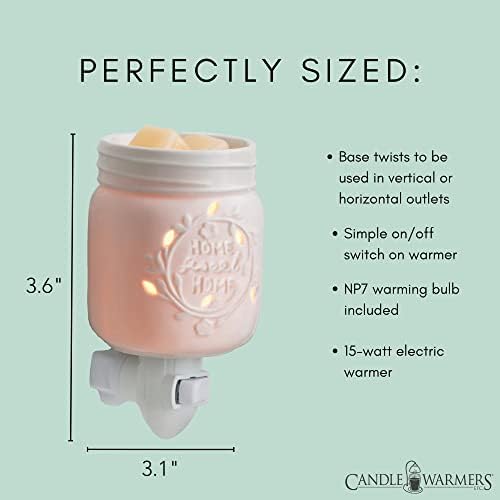 Mason Jar Plug-in Fragrance Warmer - Decorative