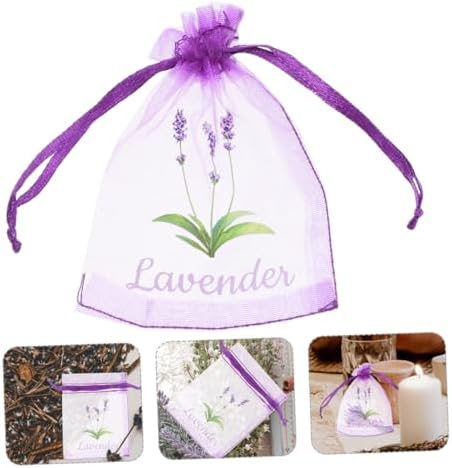 50pcs Lavender Sachet Bags for Dried Flowers and Tea