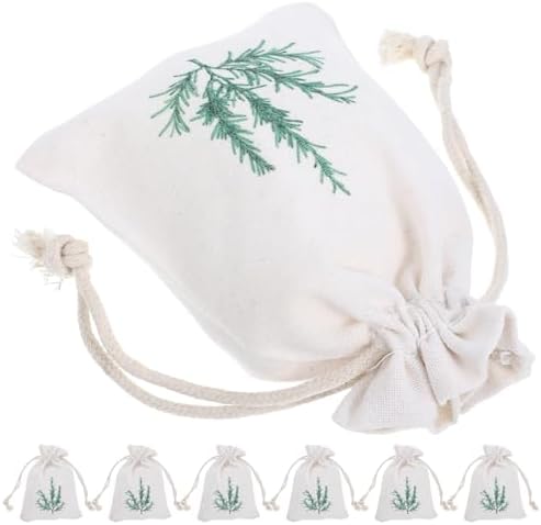 LOGOFUN 10PCS Lavender Sachet Bags for DIY Wedding Party Supplies