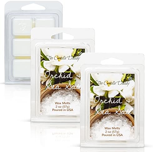 The Candle Daddy Orchid Sea Salt Scented Wax Melt - 2 Ounces