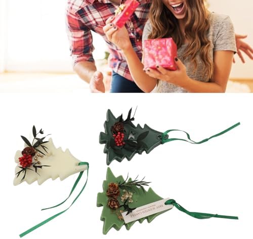 Christmas Tree Scented Wax Sachet with Bluebell Gardenia and White Teahouse Fragrances