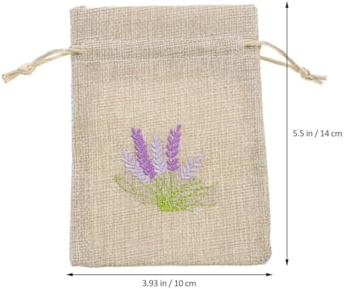 10 Pack Reusable Drawstring Sachet Bags for Home Fragrance