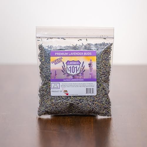 Premium Lavender Buds - US Grown Bulk for DIY and Aromatherapy