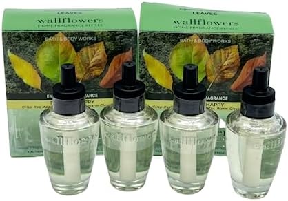 Bath Body Works Leaves Wallflower Bulb Refills 4 Pack