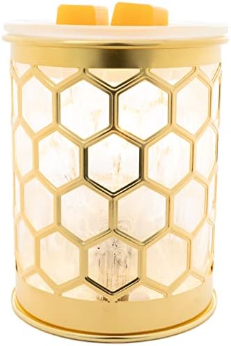 Scentsationals Wax Melt Warmer - Honeycomb Capiz
