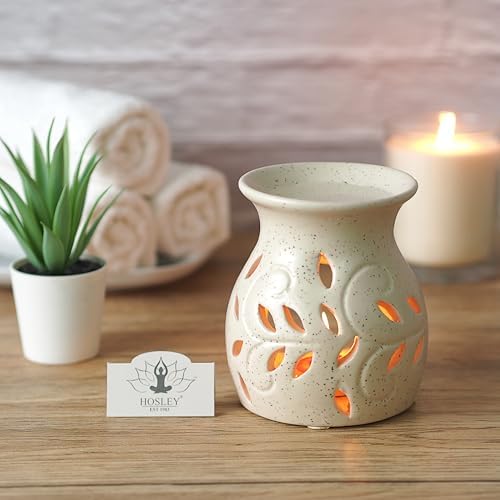 Hosley Elegant Ceramic Oil Warmers Set of 3