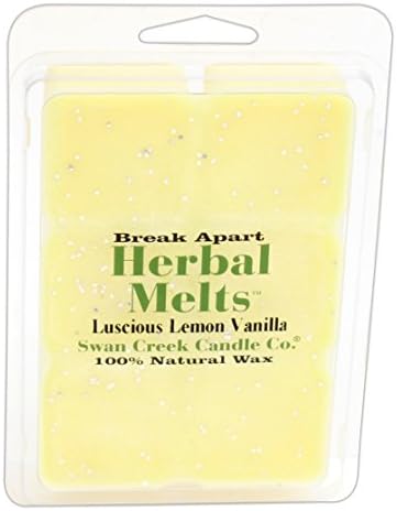 Luscious Lemon Vanilla Soy Wax Break Apart Drizzle Melt