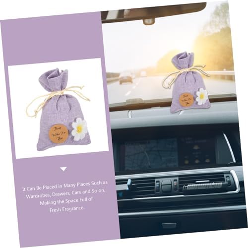 PRETYZOOM 10pcs Lavender Scented Sachet Bags for Jewelry and Dried Flowers