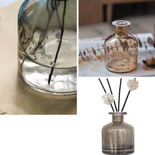 150ml Glass Diffuser Bottle - Grey Aromatherapy Container