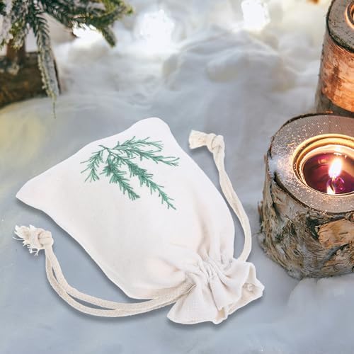 LOGOFUN 10PCS Lavender Sachet Bags for DIY Wedding Party Supplies