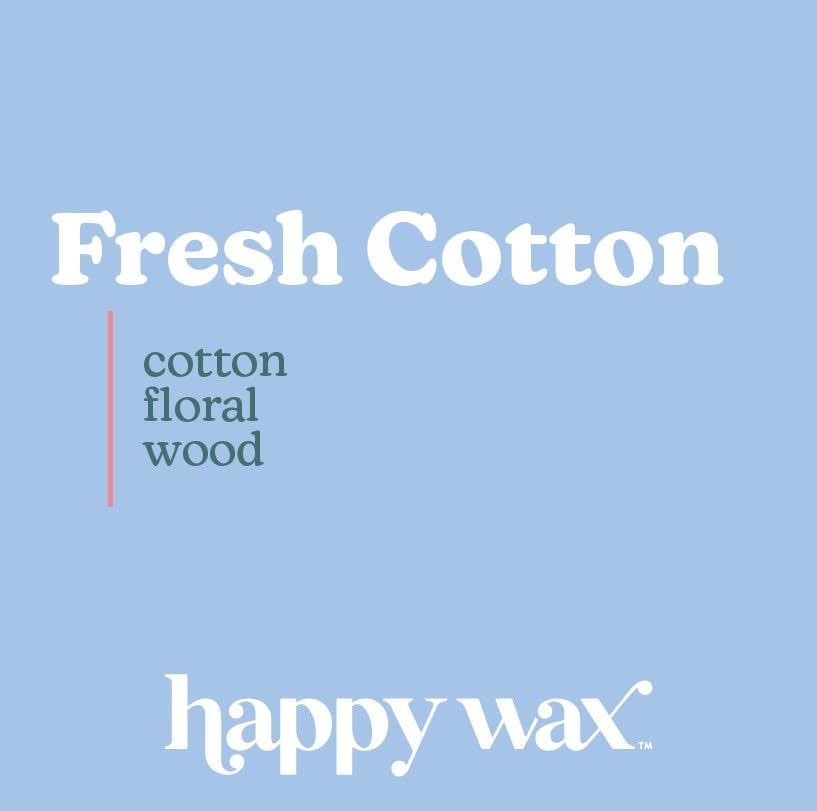 Happy Wax Fresh Cotton Scented Bear Wax Melts - 8 oz Pouch