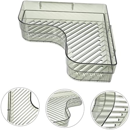 Ciieeo Adhesive Corner Shelf for Bathroom Floating Design