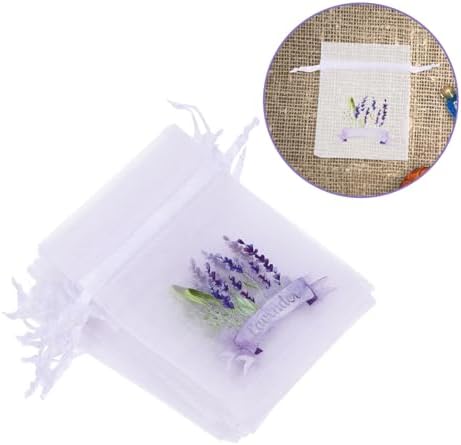 CORHAD 20pcs Empty Perfume Bags Drawstring Closure for Lavender Potpourri