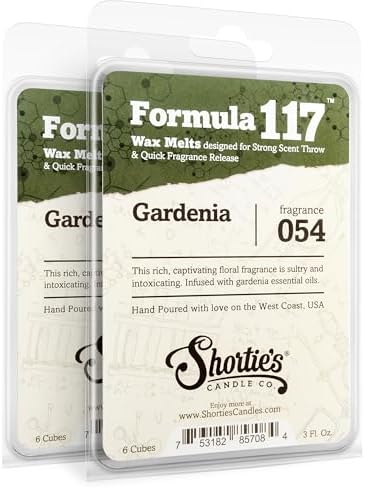 Shorties Candle Company Pure Gardenia Wax Melts Multi Pack