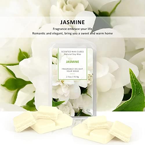 STRN Soy Wax Melts 4 Pack with Rose Lavender Jasmine Cherry