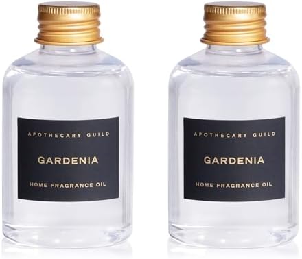 Zodax Apothecary Guild Opal Glass Diffuser Refills - Gardenia 2 Count
